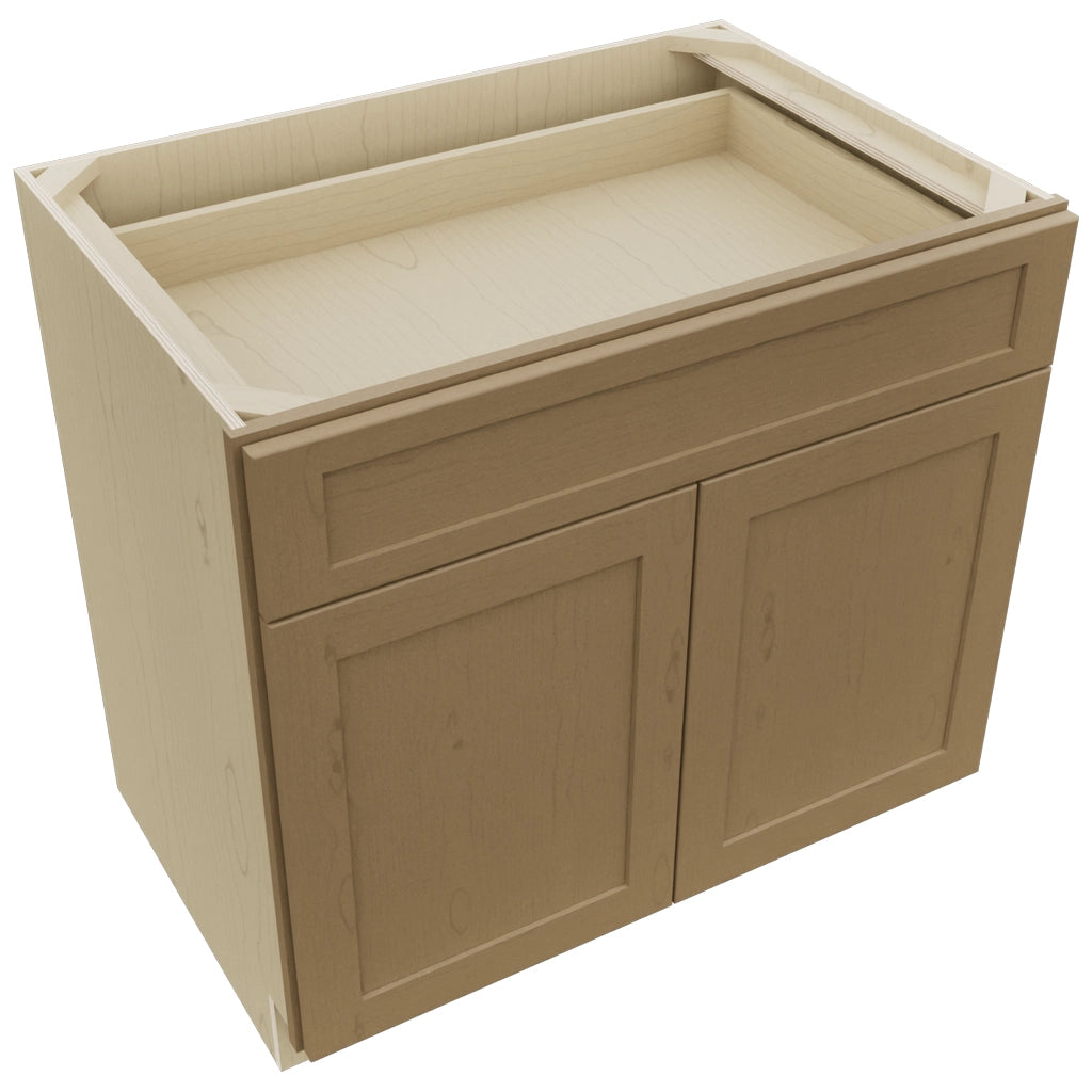 Fabuwood Galaxy Truffle B36SDF Base Standard Cabinet, Top View