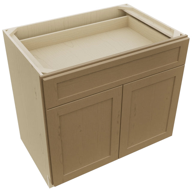 Fabuwood Galaxy Truffle B36SDF Base Standard Cabinet, Top View