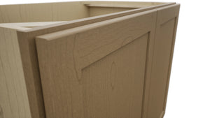 Fabuwood Galaxy Truffle B39FD Base Full Door Cabinet, Detail View