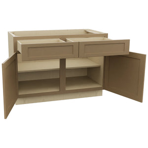 Fabuwood Galaxy Truffle B48 Base Standard Cabinet, Open View