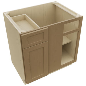 Fabuwood Galaxy Truffle BLB39/42 Base Corner Blind Cabinet, Top View