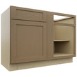 Fabuwood Galaxy Truffle BLB48/51 Base Corner Blind Cabinet, Front View