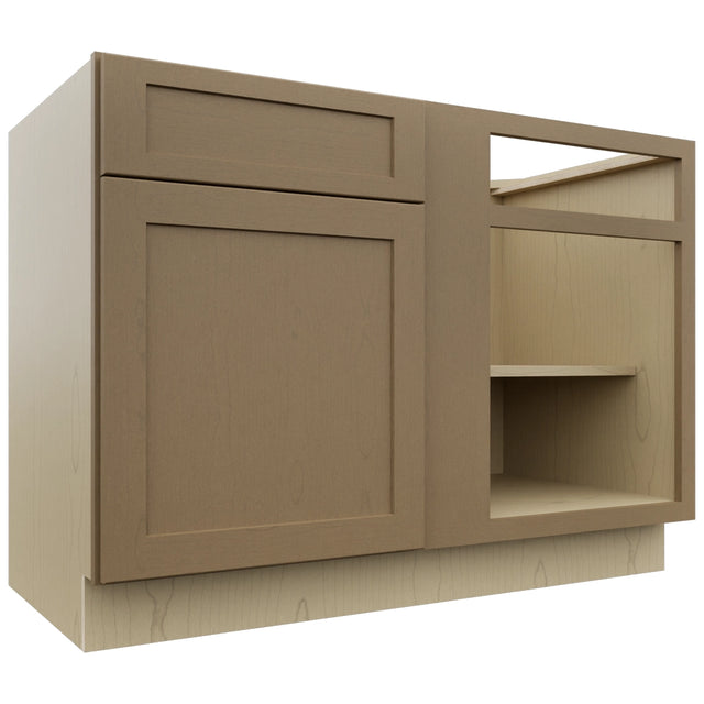 Fabuwood Galaxy Truffle BLB48/51 Base Corner Blind Cabinet, Front View