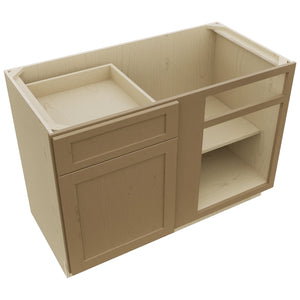 Fabuwood Galaxy Truffle BLB48/51 Base Corner Blind Cabinet, Top View
