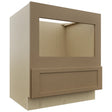 Fabuwood Galaxy Truffle BMC30 Base Microwave Cabinet, Front View