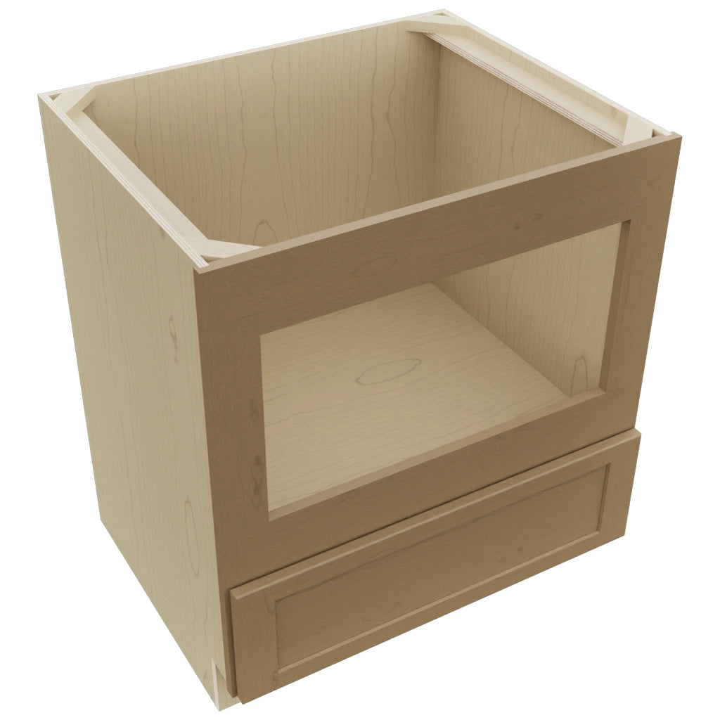 Fabuwood Galaxy Truffle BMC30 Base Microwave Cabinet, Top View