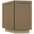 Fabuwood Galaxy Truffle BRA24 Base Return Angle Cabinet, Front View