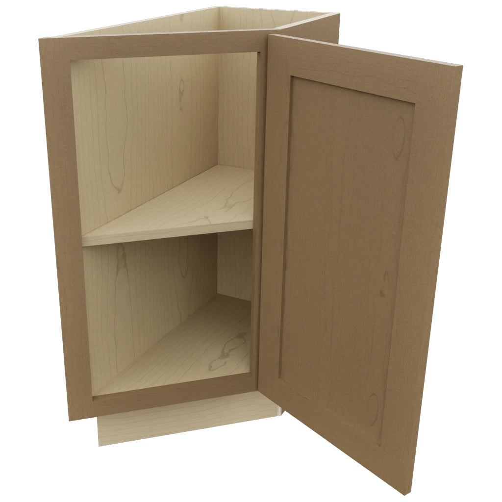 Fabuwood Galaxy Truffle BTR12 Base Transitional Cabinet, Open View