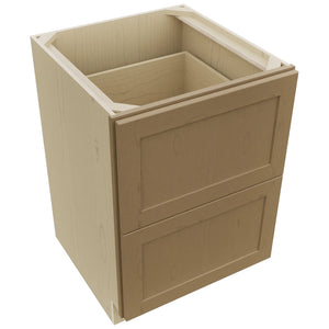 Fabuwood Galaxy Truffle DB24-2 Base 2 Drawers Cabinet, Top View