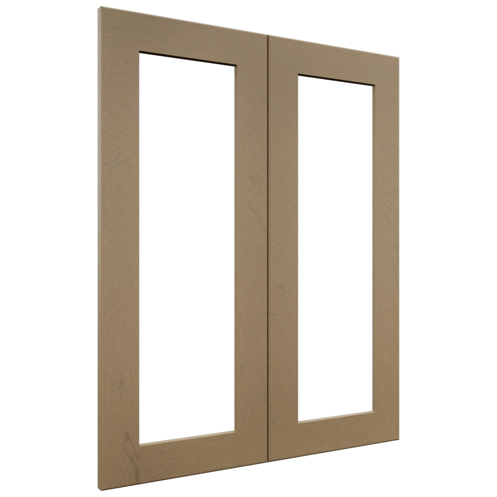 Fabuwood Galaxy Truffle DS DFG2430 Wall Prepped Door, Front View