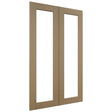 Fabuwood Galaxy Truffle DS DFG2439 Wall Prepped Door, Front View