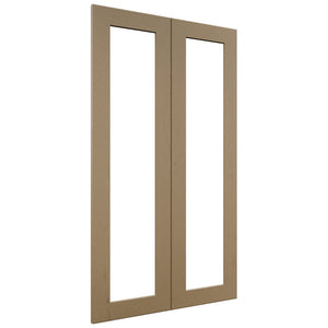 Fabuwood Galaxy Truffle DS DFG2442 Wall Prepped Door, Front View