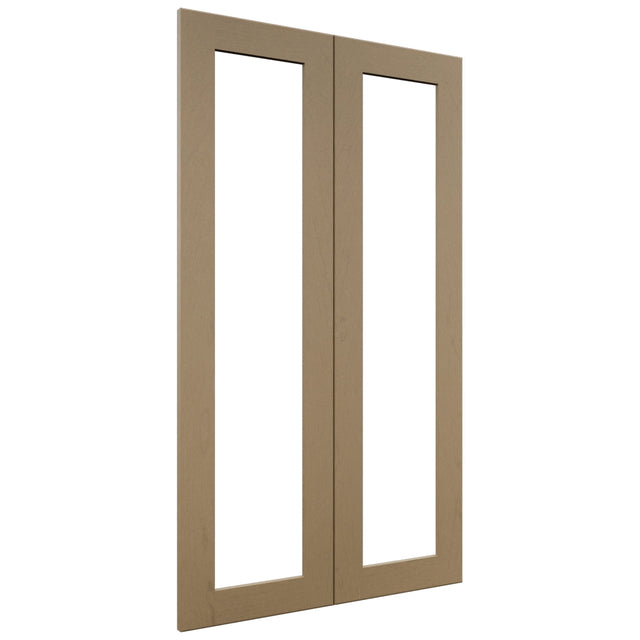 Fabuwood Galaxy Truffle DS DFG2442 Wall Prepped Door, Front View