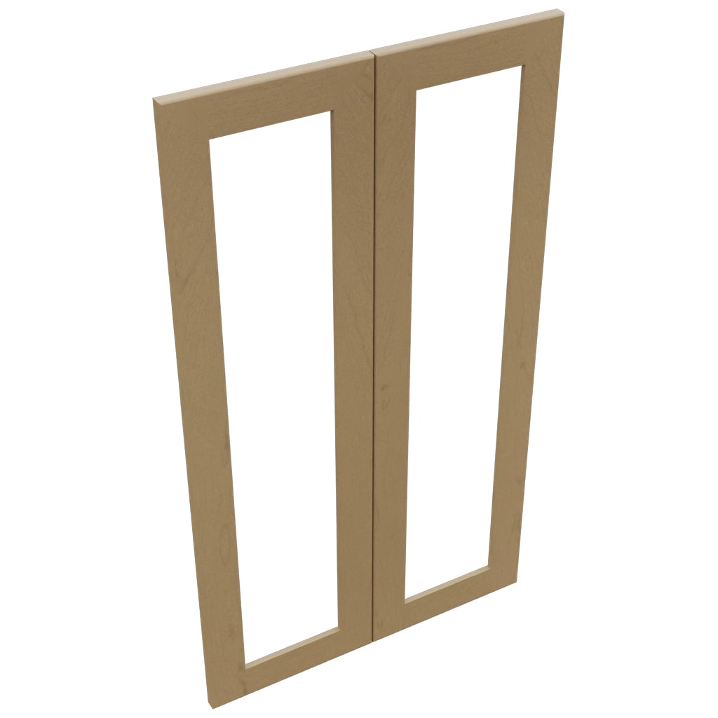 Fabuwood Galaxy Truffle DS DFG2442 Wall Prepped Door, Top View