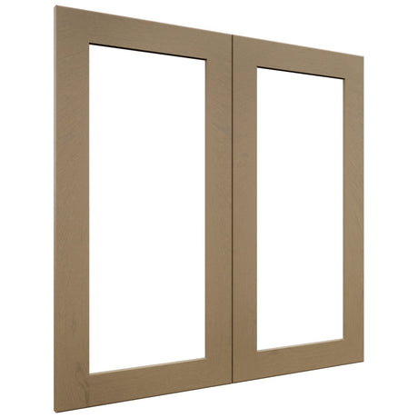 Fabuwood Galaxy Truffle DS DFG3030 Wall Prepped Door, Front View