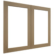 Fabuwood Galaxy Truffle DS DFG3630 Wall Prepped Door, Front View