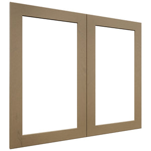 Fabuwood Galaxy Truffle DS DFG3630 Wall Prepped Door, Front View