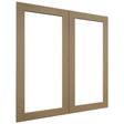 Fabuwood Galaxy Truffle DS DFG3636 Wall Prepped Door, Front View