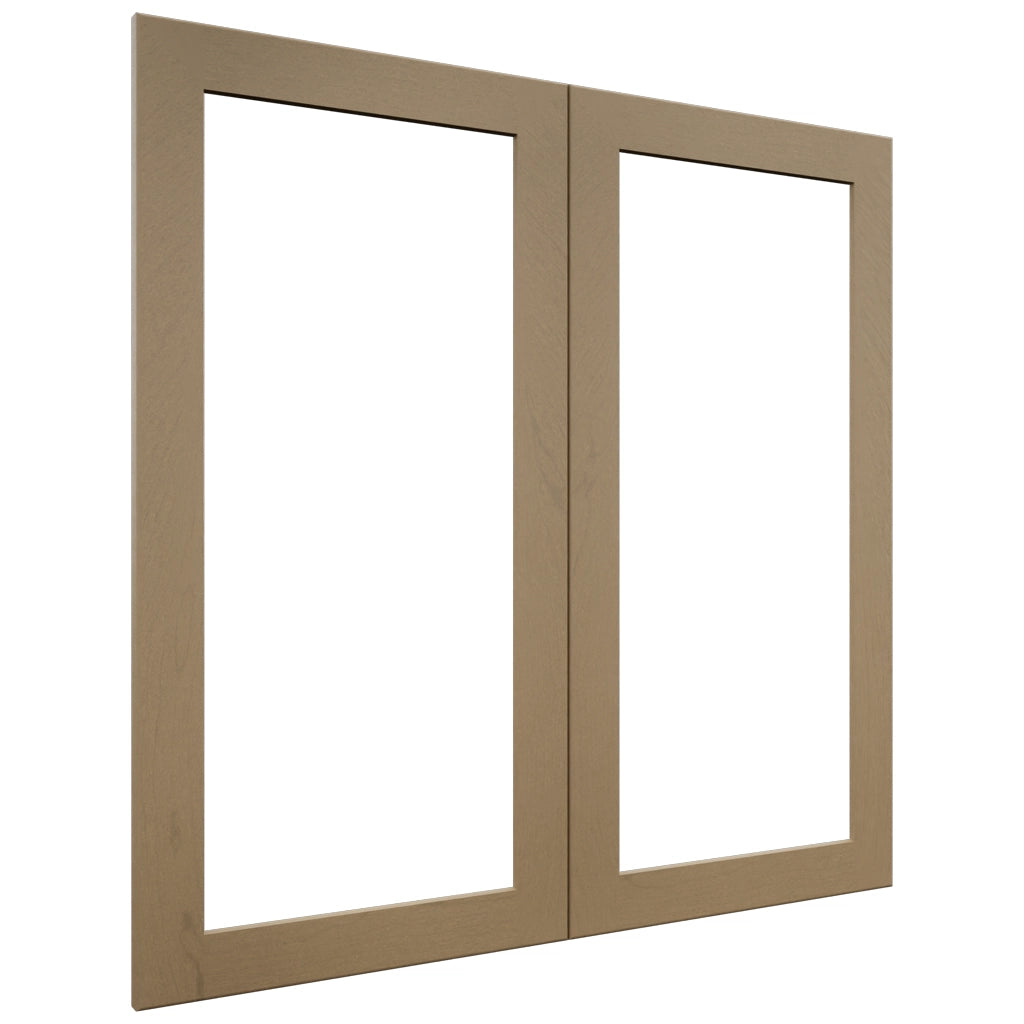 Fabuwood Galaxy Truffle DS DFG3636 Wall Prepped Door, Front View