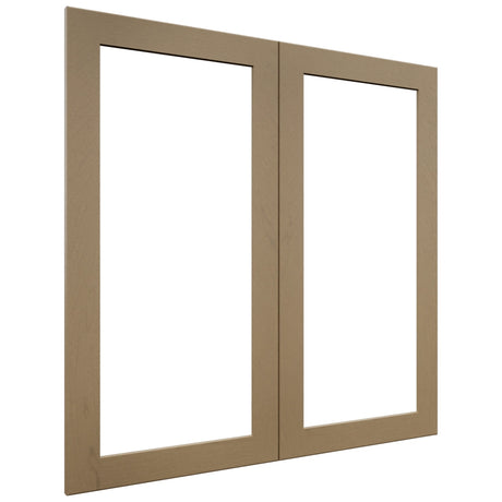 Fabuwood Galaxy Truffle DS DFG3636 Wall Prepped Door, Front View
