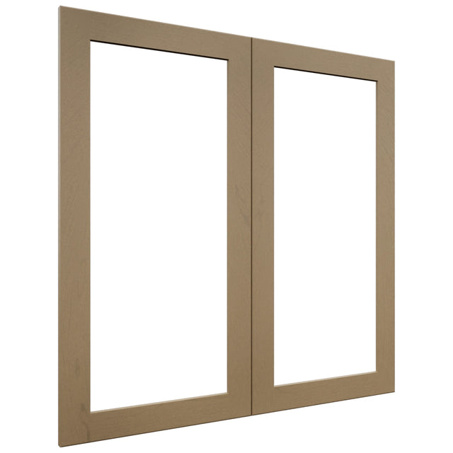 Fabuwood Galaxy Truffle DS DFG3636 Wall Prepped Door, Front View