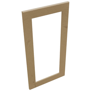 Fabuwood Galaxy Truffle DS DFGD2430 Wall Prepped Door, Top View