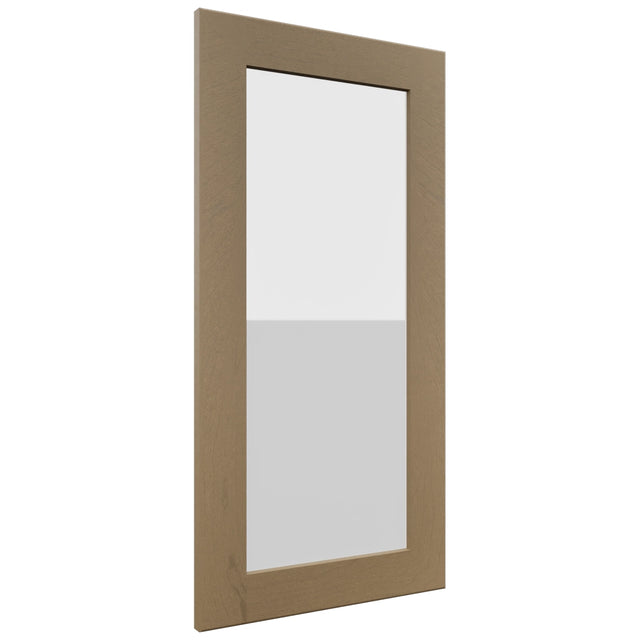 Fabuwood Galaxy Truffle DS GDW1530 Wall Glass Door, Front View
