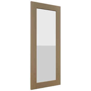 Fabuwood Galaxy Truffle DS GDW1536 Wall Glass Door, Front View
