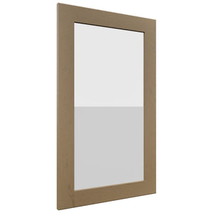 Fabuwood Galaxy Truffle DS GDW1830 Wall Glass Door, Front View