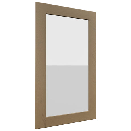 Fabuwood Galaxy Truffle DS GDW1830 Wall Glass Door, Front View