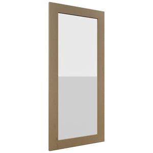 Fabuwood Galaxy Truffle DS GDW1839 Wall Glass Door, Front View