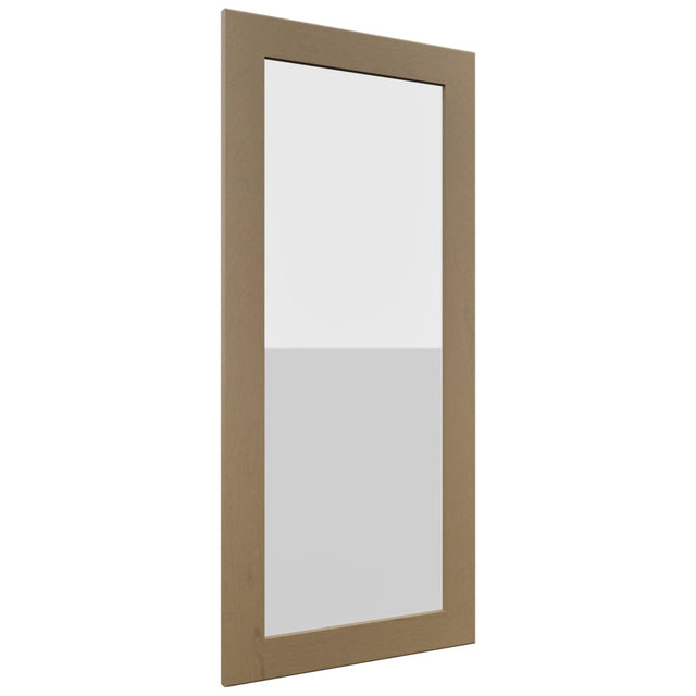 Fabuwood Galaxy Truffle DS GDW1839 Wall Glass Door, Front View