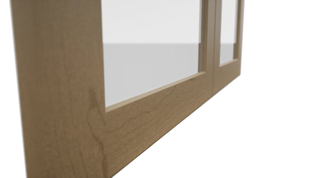 Fabuwood Galaxy Truffle DS GDW3636 Wall Glass Door, Detail View