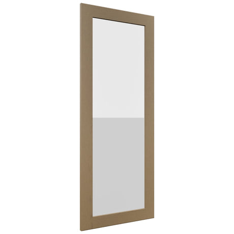 Fabuwood Galaxy Truffle DS GDWD1857 Wall Glass Door, Front View