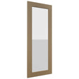 Fabuwood Galaxy Truffle DS GDWDC2439 Wall Glass Door, Front View