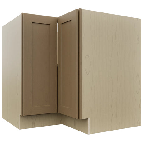Fabuwood Galaxy Truffle ERB36 Base Corner Easy Reach Cabinet, Front View