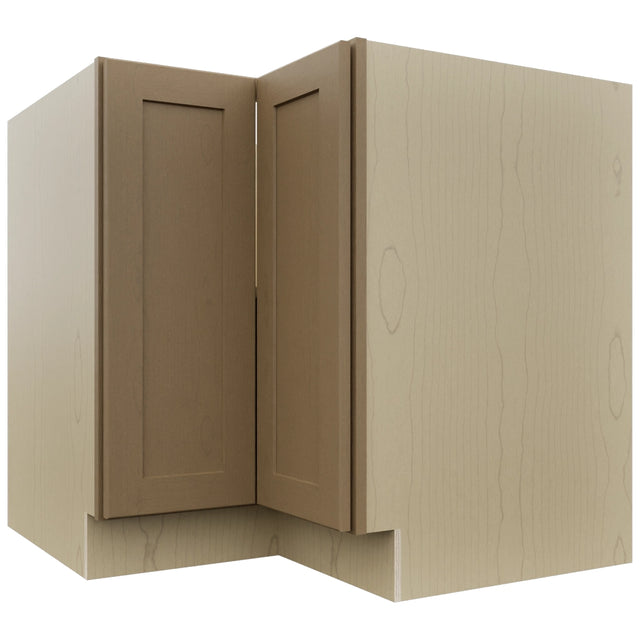 Fabuwood Galaxy Truffle ERB36 Base Corner Easy Reach Cabinet, Front View