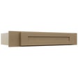 Fabuwood Galaxy Truffle KD30 Vanity Desk, Front View
