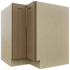 Fabuwood Galaxy Truffle LSB33 Base Corner Lazy Susan Cabinet, Front View