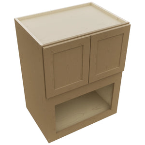 Fabuwood Galaxy Truffle MC303921 Wall Microwave Cabinet, Top View