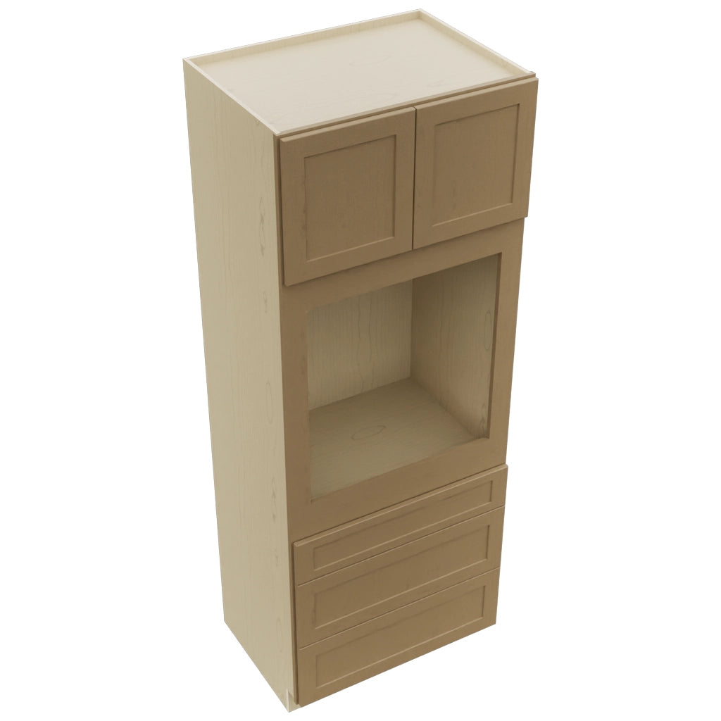 Fabuwood Galaxy Truffle OC3390S Tall Oven Cabinet Single, Top View