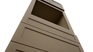 Fabuwood Galaxy Truffle OC3390S Tall Oven Cabinet Single, Detail View