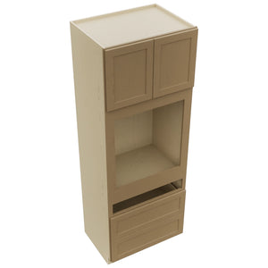 Fabuwood Galaxy Truffle OC3393C Tall Oven Cabinet Combo, Top View