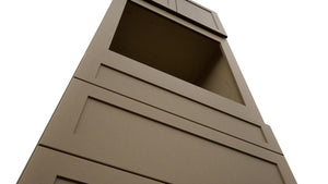 Fabuwood Galaxy Truffle OC3393S Tall Oven Cabinet Single, Detail View
