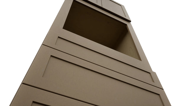 Fabuwood Galaxy Truffle OC3396S Tall Oven Cabinet Single, Detail View