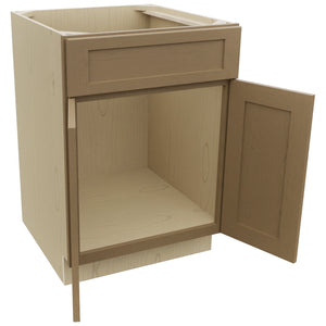 Fabuwood Galaxy Truffle SB24 Base Sink Cabinet, Open View