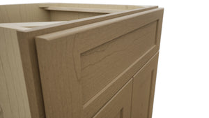 Fabuwood Galaxy Truffle SB24 Base Sink Cabinet, Detail View