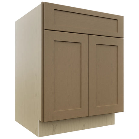 Fabuwood Galaxy Truffle SB27 Base Sink Cabinet, Front View