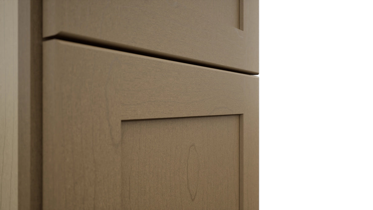 Fabuwood Galaxy Truffle TP151284 Tall Pantry Cabinet, Detail View