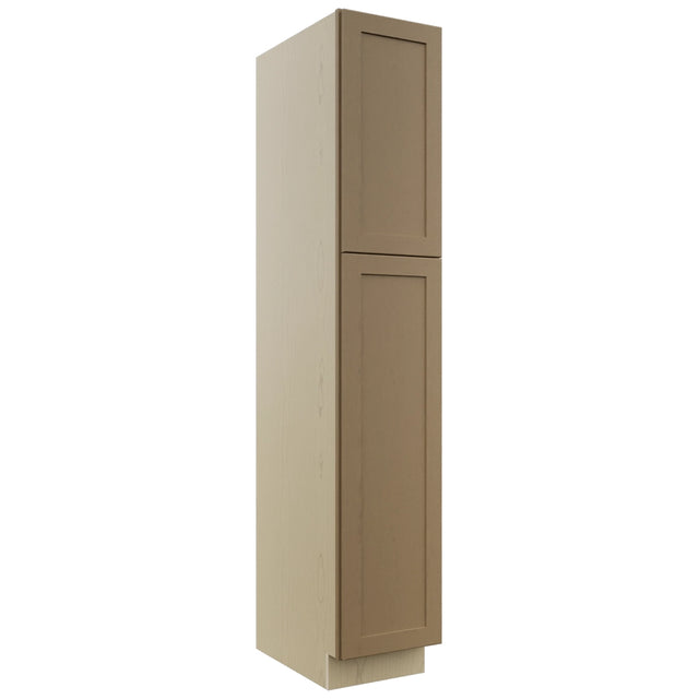 Fabuwood Galaxy Truffle TP152484 Tall Pantry Cabinet, Front View